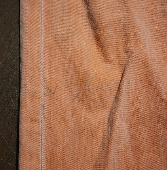 Denim & Supply Ralph Lauren Orange Distressed Slim Jeans - Picture 5 of 13